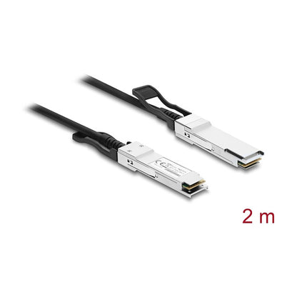 Twinax Kabel QSFP+ Stecker zu QSFP+ Stecker 40 Gbps 2 m