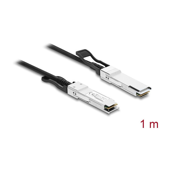Twinax Kabel QSFP28 Stecker zu QSFP28 Stecker 100 Gbps 1 m