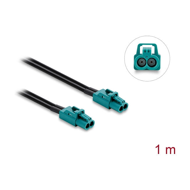Kabel Mini FAKRA Z Buchse dual zu FAKRA Z Buchse dual