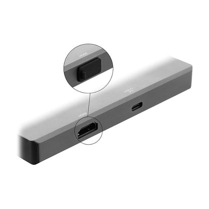 Staubschutz für HDMI-A Buchse 10 Stück Silikon schwarz
