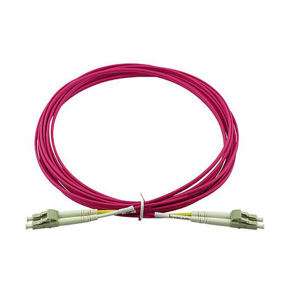 BlueOptics LWL Patchkabel LC / LC MM OM4 magenta 2,0m