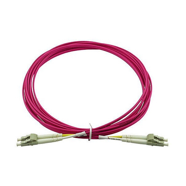 BlueOptics LWL Patchkabel LC / LC MM OM4 magenta 5,0m