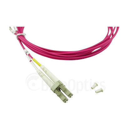 BlueOptics LWL Patchkabel LC / LC MM OM4 magenta 5,0m