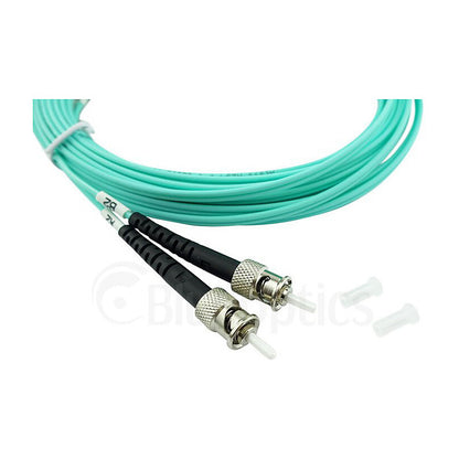 BlueOptics LWL Patchkabel LC / ST MM OM3 aqua 0,5m
