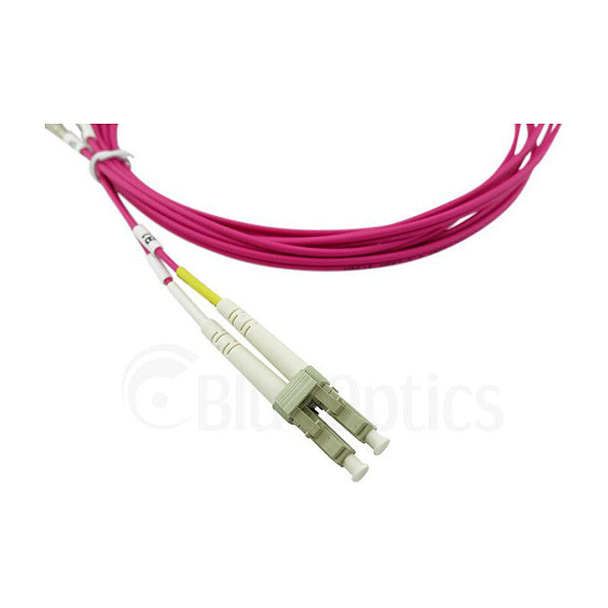 BlueOptics LWL Patchkabel LC / LC MM OM4 magenta 3,0m