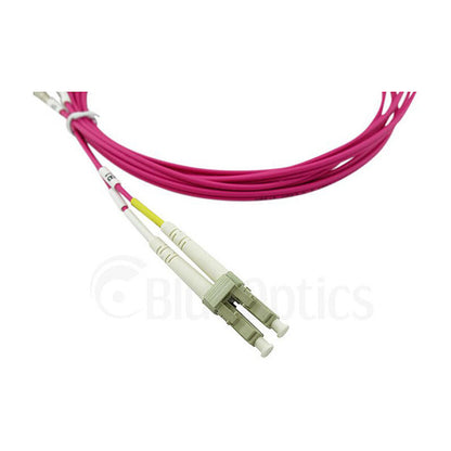 BlueOptics LWL Patchkabel LC / LC MM OM4 magenta 3,0m