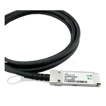 BlueOptics 40Gb 1m QSFP+ 40GBASE-CR4 DAC( QSFP-40G-CU1M)