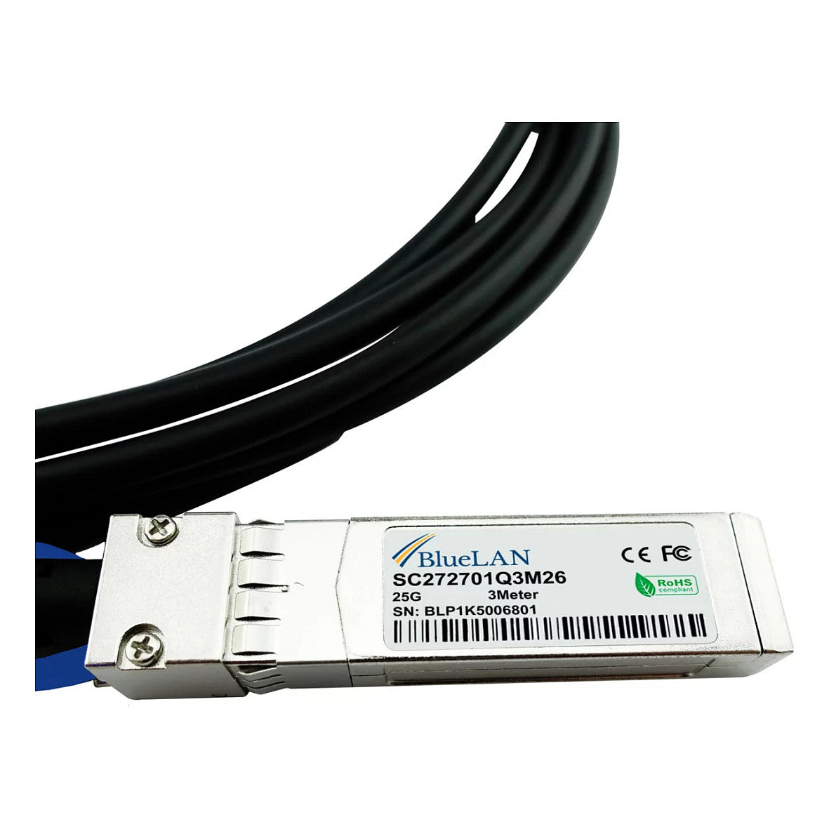 SFP-25G-C1M compatible BlueLAN DAC SFP28 SC272701Q1M30