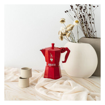 Bialetti MOKA EXCLUSIVE 3TZ red
