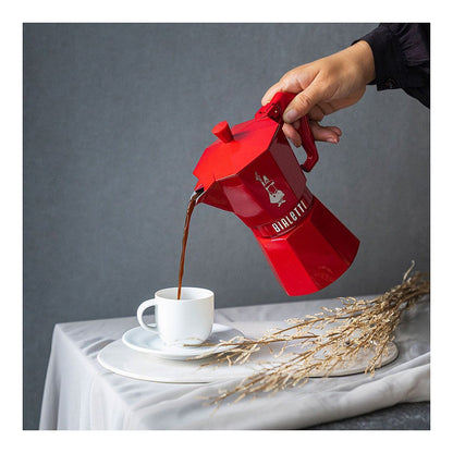 Bialetti MOKA EXCLUSIVE 3TZ red