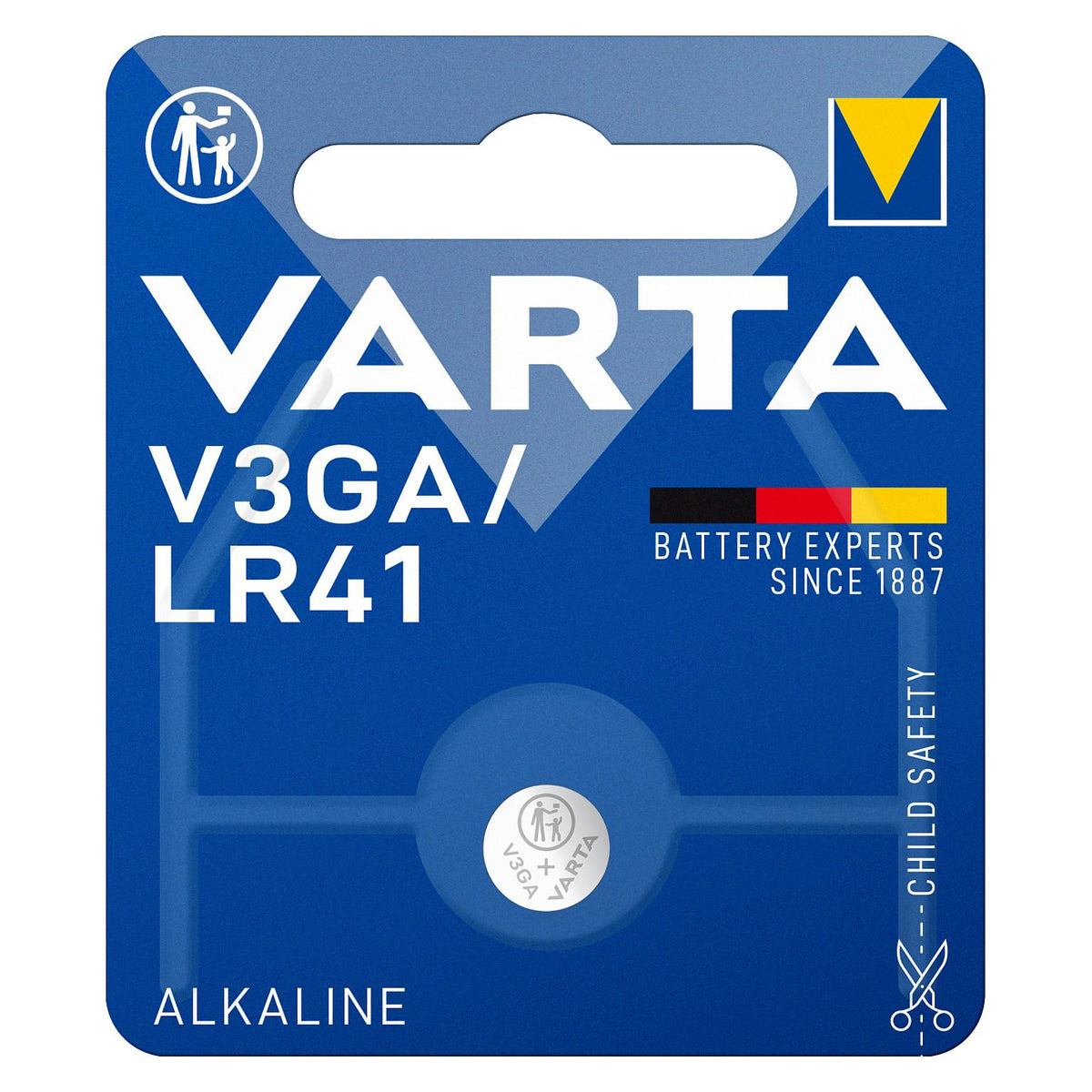 Alkaline Special Knopfzelle 1,5V, V3GA / LR41 (1 Stck)