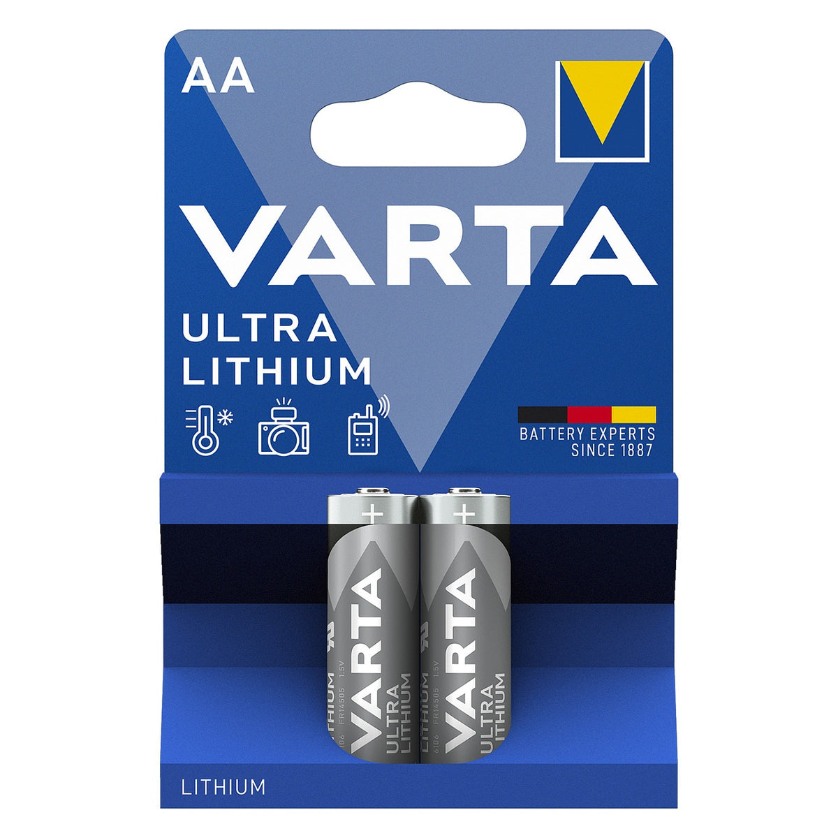 Varta Ultra Lithium Mignon AA LR 6