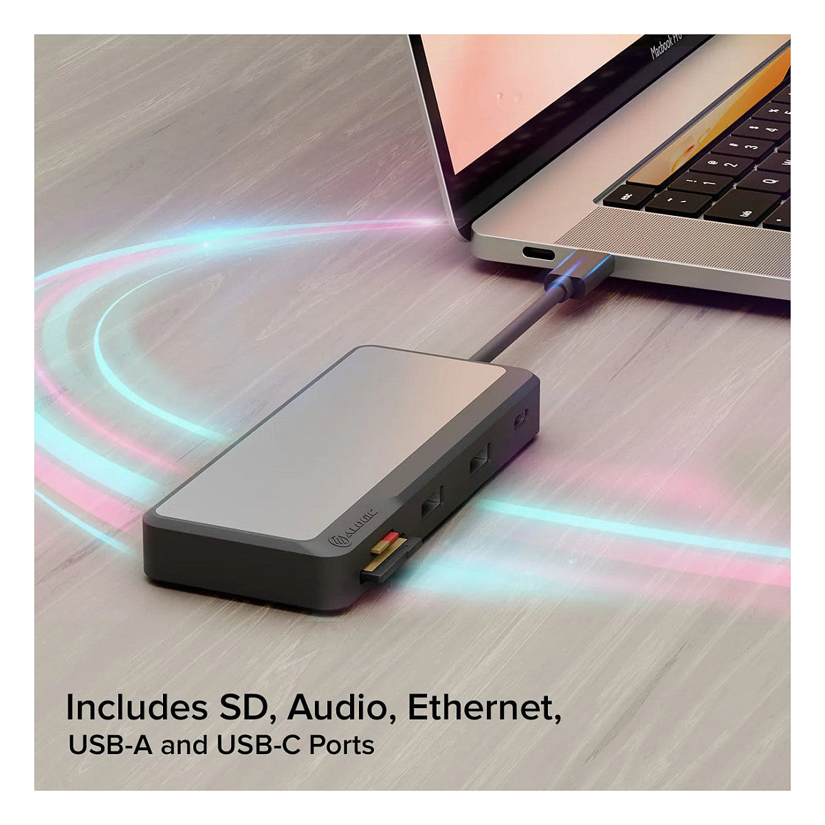 PRO AXIS USB-C 8-IN-1 DUAL DISPLAY DOCK