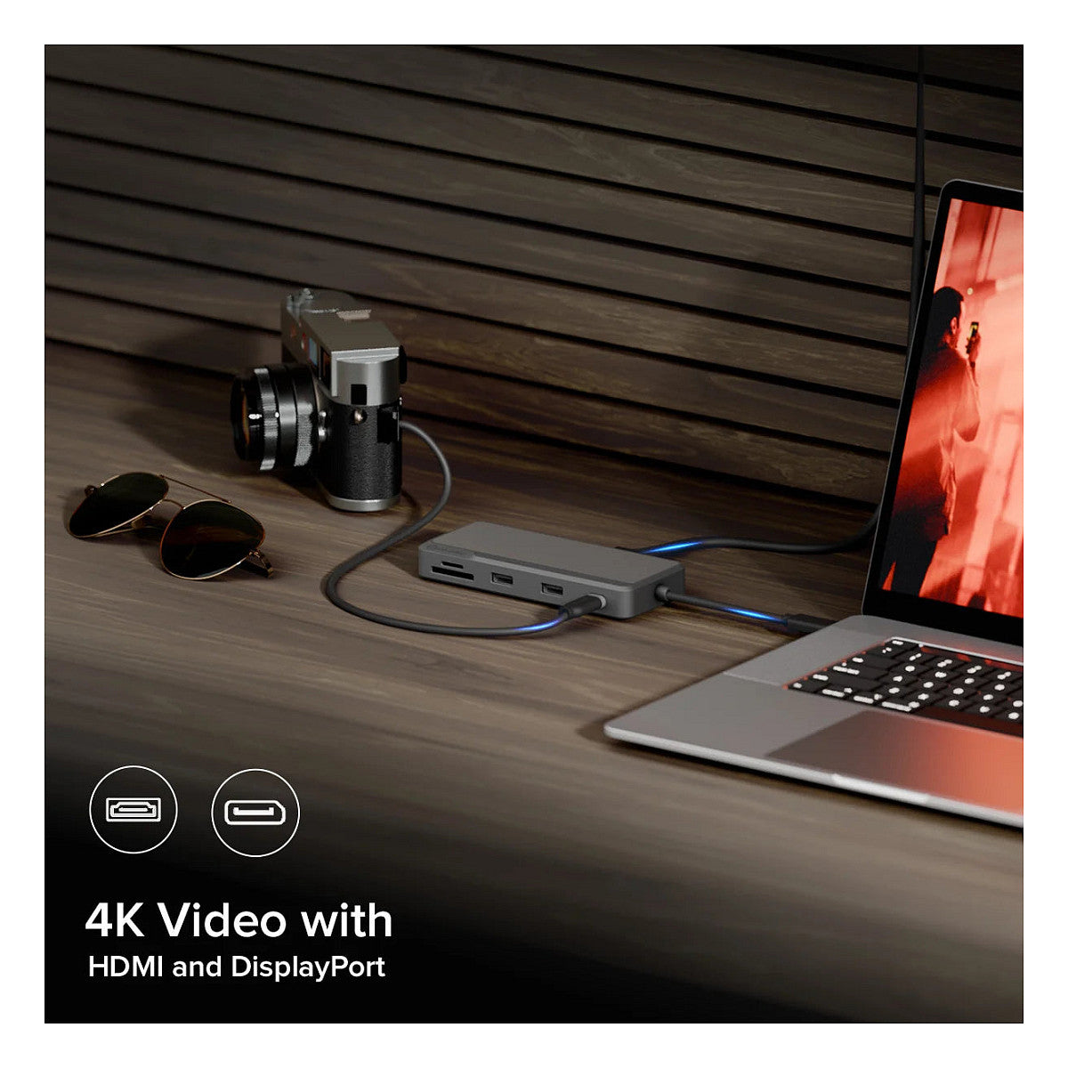 PRO AXIS USB-C 8-IN-1 DUAL DISPLAY DOCK
