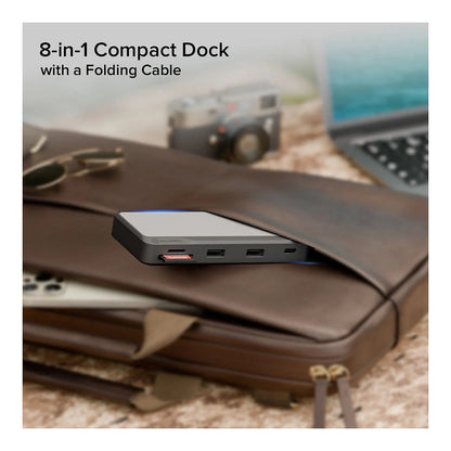 PRO TOUR USB-C 8-IN-1 COMPACT DOCK