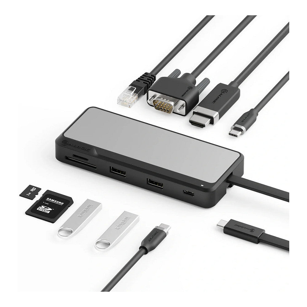 PRO TOUR USB-C 8-IN-1 COMPACT DOCK