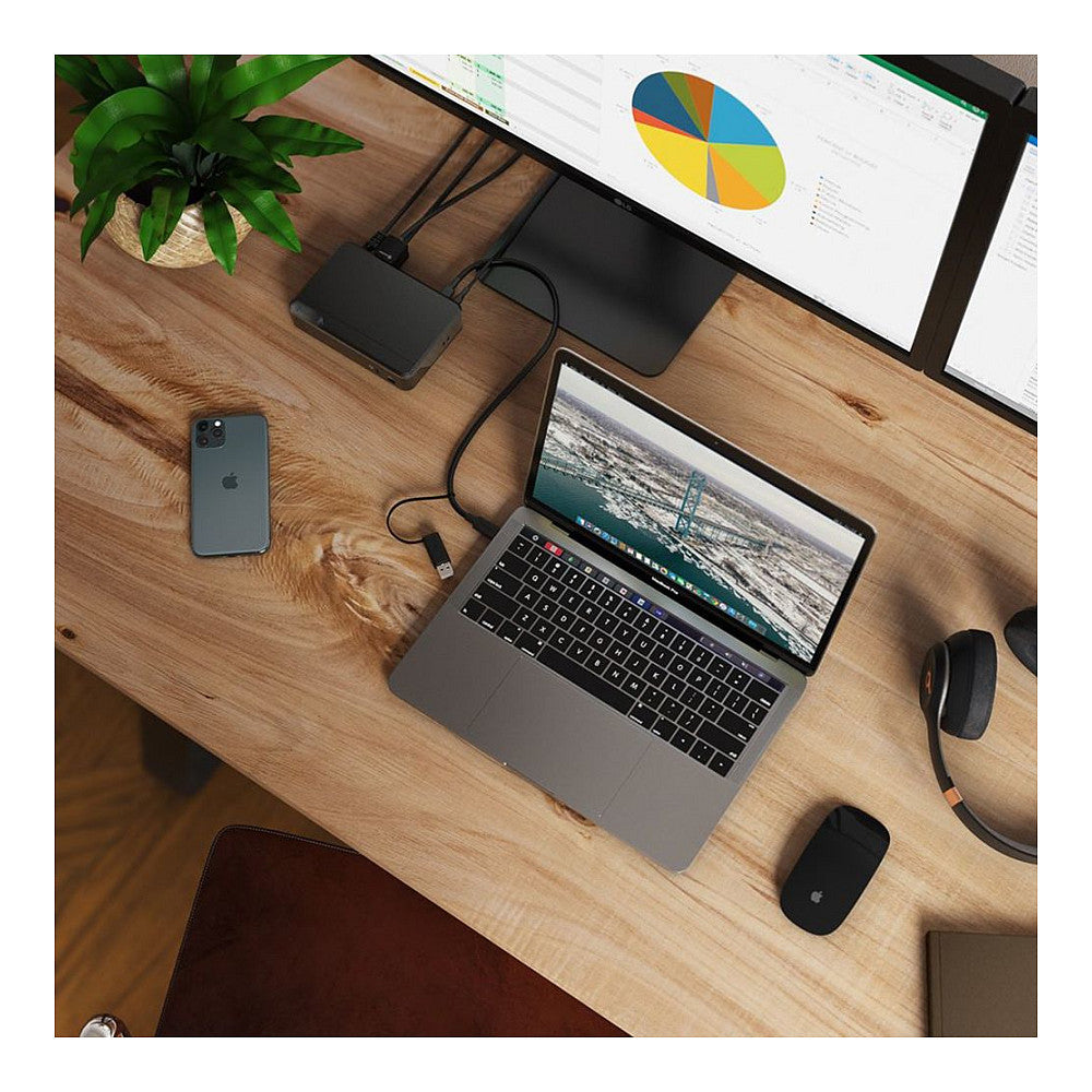 DockingStationUniversal Twin HD USB-C & USB-A 85W