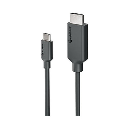 USB C Adapterkabel Typ C -HDMI M/M 4k 60 Hz 1m, sw