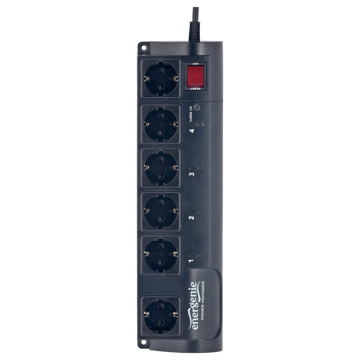 Steckdosenleiste 6-fach Energenie EG-PMS2 programmierbar ret (EG-PMS2)