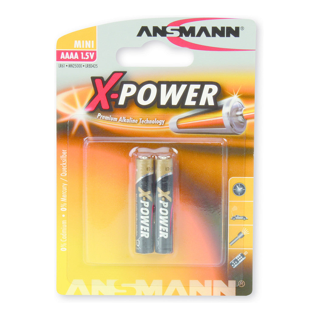 Ansmann Alkaline AAAA X-Power 1510-0005