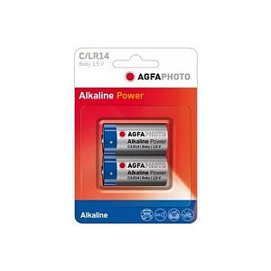 AgfaPhoto Batterie Alkaline Power -C LR14 Baby 2St.