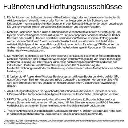 HP EliteBook 8 G2i CU5 335/32GB/512SSD/W11 Pro LTE 5G 3J Gar (DE)