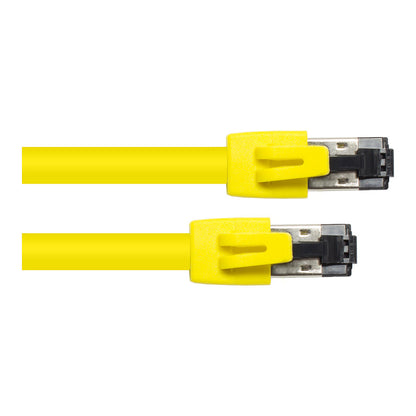 RNS® Patchkabel Cat. 8.1, S/FTP, PiMF, halogenfrei (LSZH), 2000MHz, 40Gbit/s, gelb, 20m, Good Connections®
