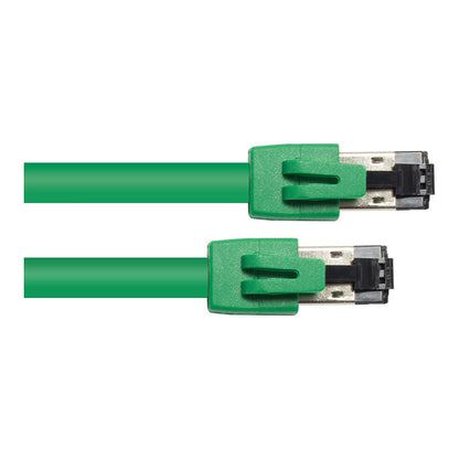RNS® Patchkabel Cat. 8.1, S/FTP, PiMF, halogenfrei (LSZH), 2000MHz, 40Gbit/s, grün, 2m, Good Connections®