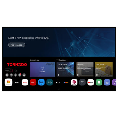 127,0cm/50" Tornado 50US4301X Flat UHD 4K Smart TV