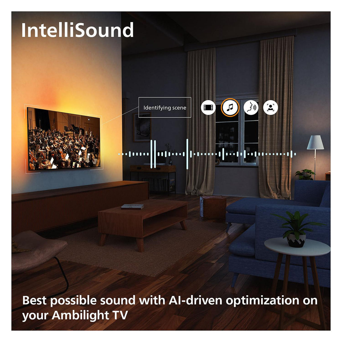 189,0cm/75" (3840x2160) Philips 75MLED910/12 4K QD MiniLED 120Hz HDMI USB WLAN Bluetooth Ambilight HDR10+ Dolby Vision Black