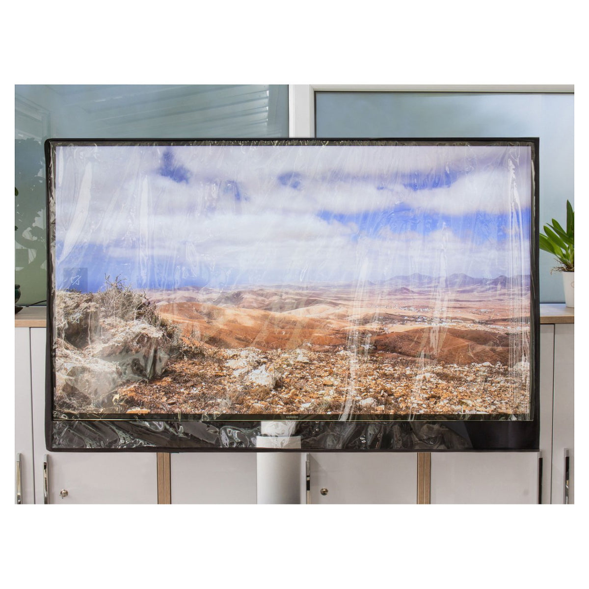 Python TV-Cover wetterfester Schutz 78x48cm 28" bis 32" TV