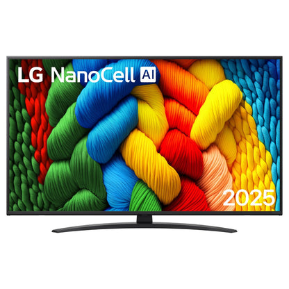 50" (3840x2160) LG 50NANO81A6A NanoCell 4K UHD 50/60Hz HDR Smart TV