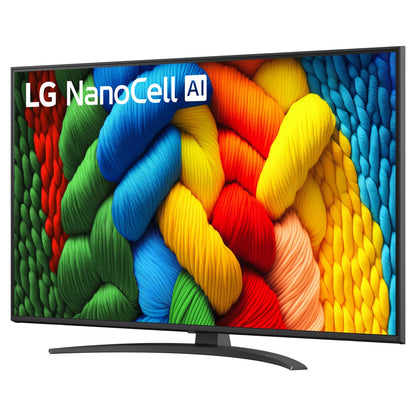 50" (3840x2160) LG 50NANO81A6A NanoCell 4K UHD 50/60Hz HDR Smart TV