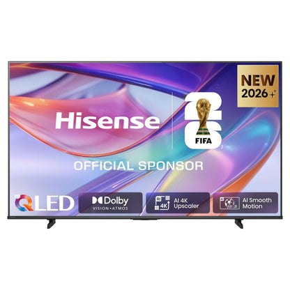 139,0cm/55" (3840x2160) Hisense 55E7S Smart TV 4K Hi-QLED 8ms 60Hz HDMI USB LAN HDR VESA WiFi Bluetooth Black