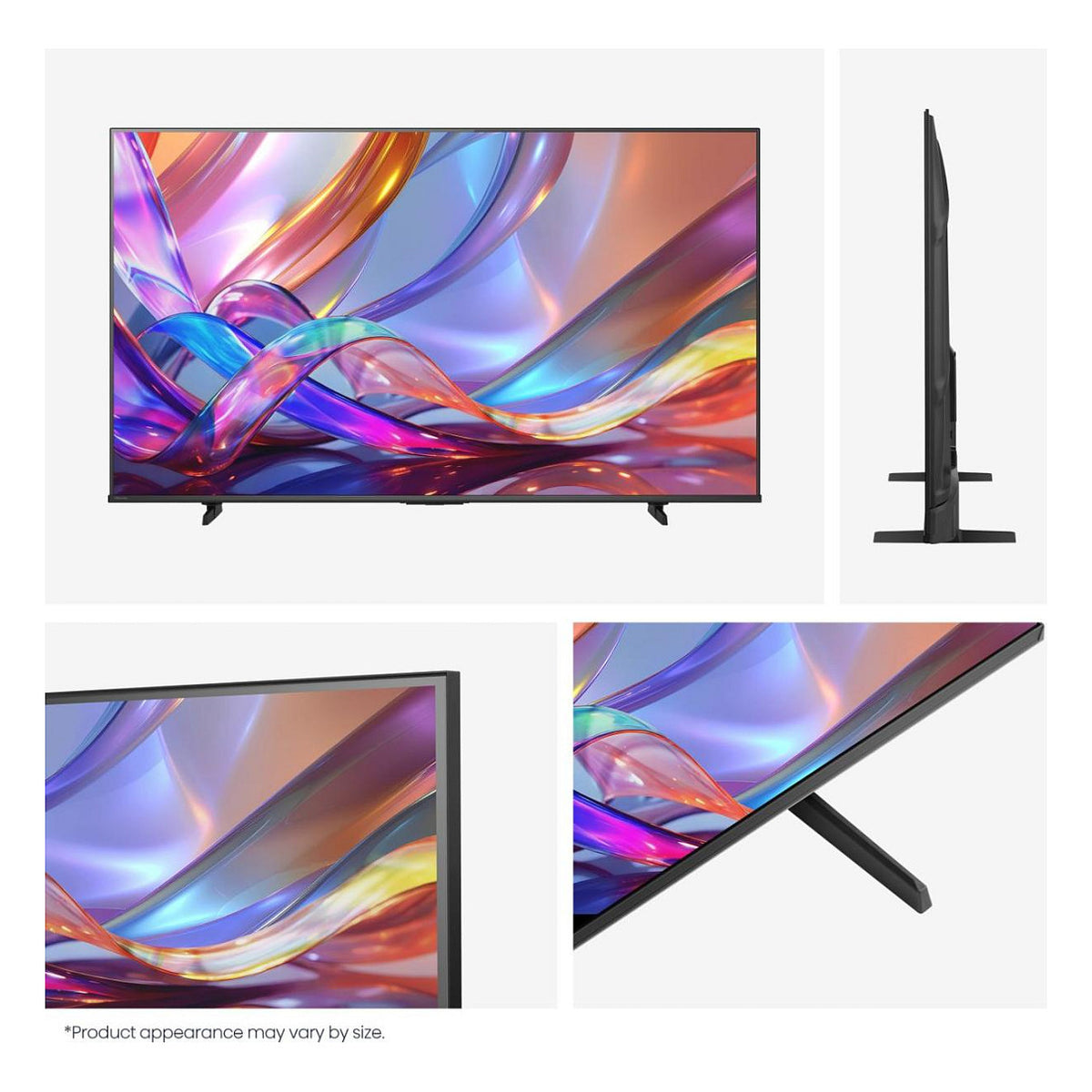 139,0cm/55" (3840x2160) Hisense 55E7S Smart TV 4K Hi-QLED 8ms 60Hz HDMI USB LAN HDR VESA WiFi Bluetooth Black