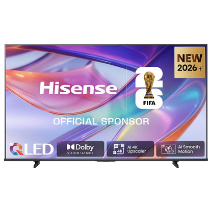 139,0cm/55" (3840x2160) Hisense 55E7S Smart TV 4K Hi-QLED 8ms 60Hz HDMI USB LAN HDR VESA WiFi Bluetooth Black