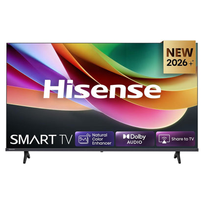 100,0cm/40" (1920x1080) Hisense 40A49S Smart TV FHD DLED 9,5ms 60Hz HDMI USB LAN HDR VESA WiFi Black