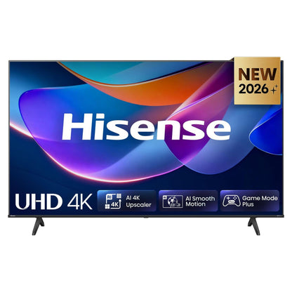 146,0cm/58" (3840x2160) Hisense 58A6S Smart TV 4K UHD 8ms 60Hz HDMI USB HDR WiFi Bluetooth Black/Grey