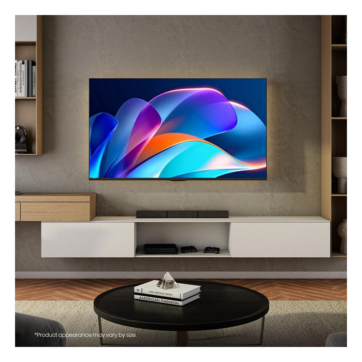 146,0cm/58" (3840x2160) Hisense 58A6S Smart TV 4K UHD 8ms 60Hz HDMI USB HDR WiFi Bluetooth Black/Grey