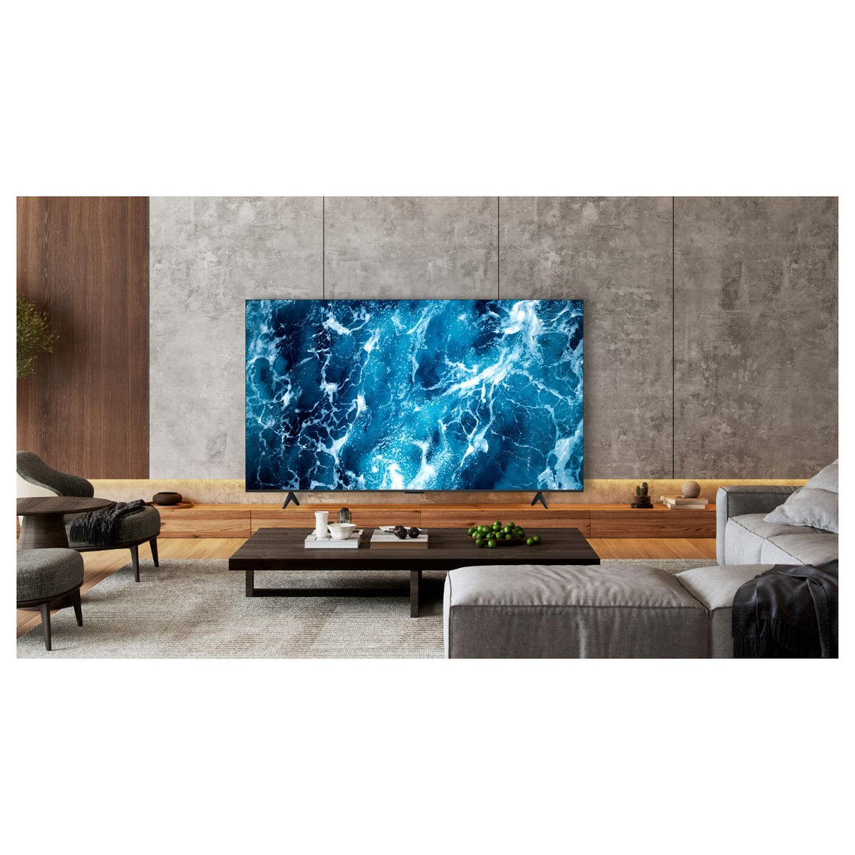 190,5cm/75" TCL 75T6C QLED TV 4K UHD HVA HDR10+ Dolby Vision HDMI 2.1 Google TV