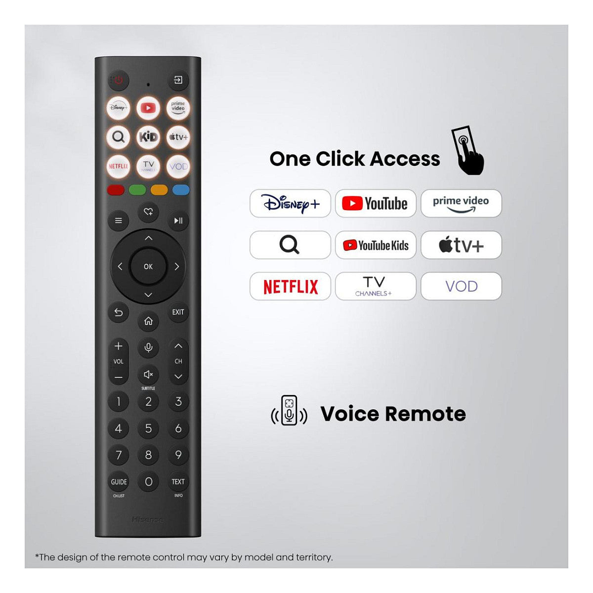 253,0cm/100" (3840x2160) Hisense 100E7DS PRO Smart TV 4K Hi-QLED 6ms 144Hz HDMI USB HDR WiFi Bluetooth Black/Grey