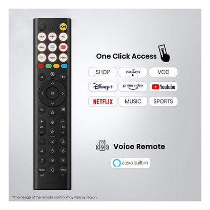 139,0cm/55" (3840x2160) Hisense 55E8S Smart TV 4K ULED 6ms 144Hz HDMI USB HDR WiFi Bluetooth Black/Grey