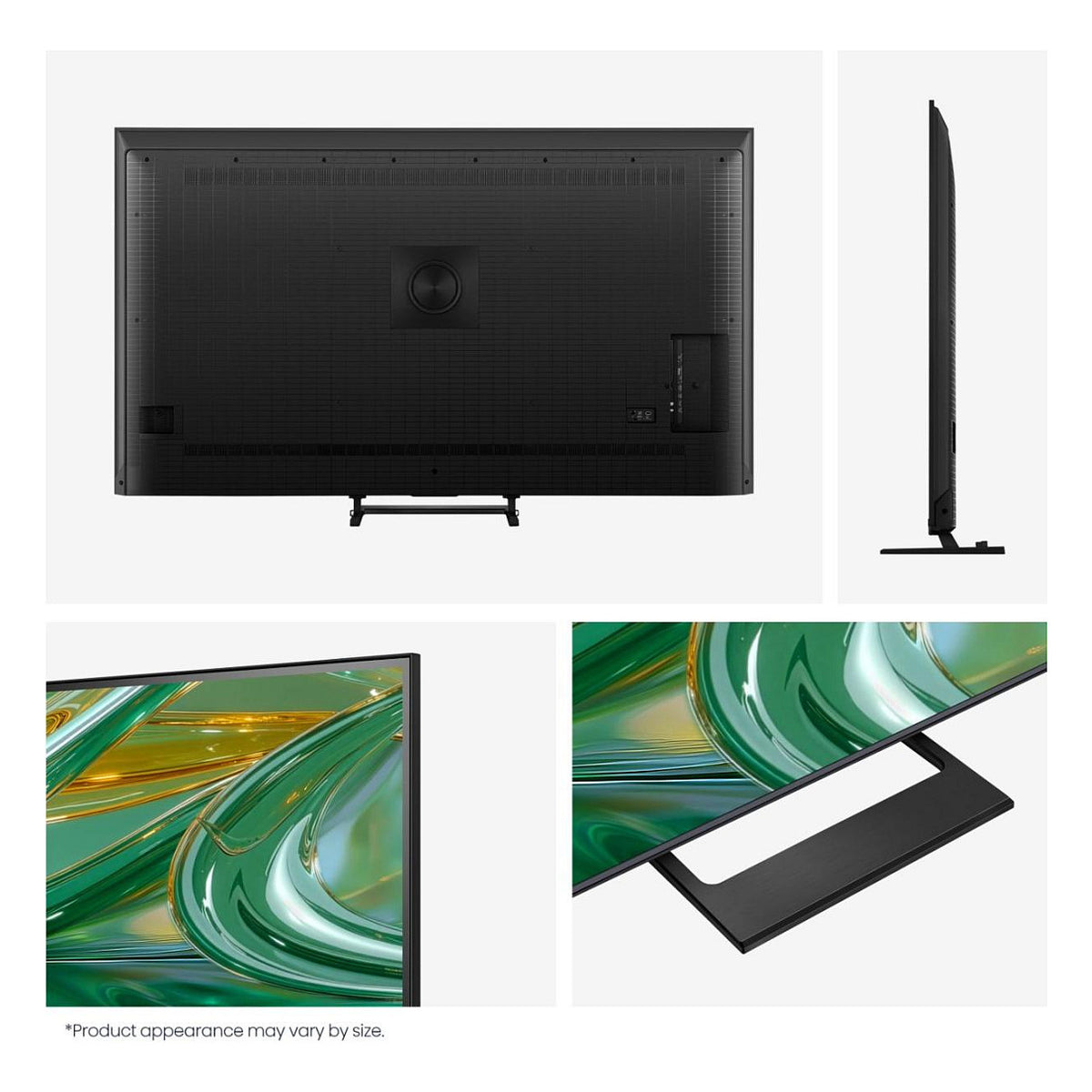 139,0cm/55" (3840x2160) Hisense 55E8S Smart TV 4K ULED 6ms 144Hz HDMI USB HDR WiFi Bluetooth Black/Grey