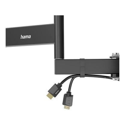 Hama 00220897 TV-Wandhalterung 32-75" 40kg VESA 100x100-400x400 schwenkbar neigbar ausziehbar Black