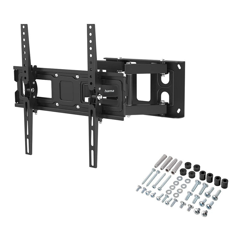 Hama 00220897 TV-Wandhalterung 32-75" 40kg VESA 100x100-400x400 schwenkbar neigbar ausziehbar Black
