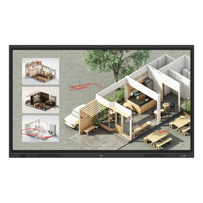 LG CreateBoard 65TR3DQ-B Signage Touch Display 165 cm (65 Zoll)