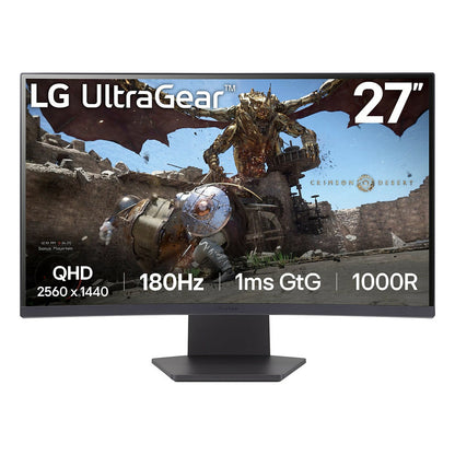27GS60QC-B Monitor 27 QHD VA Curved 1ms 180Hz