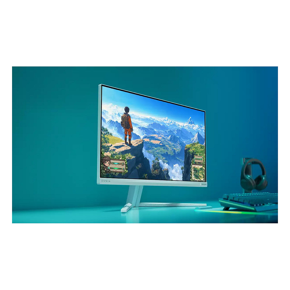 27M2N3201PL-00 gaming monitor 27-inch Full HD Fast IPS 260 Hz 1 ms HDR10 Adaptive Sync white
