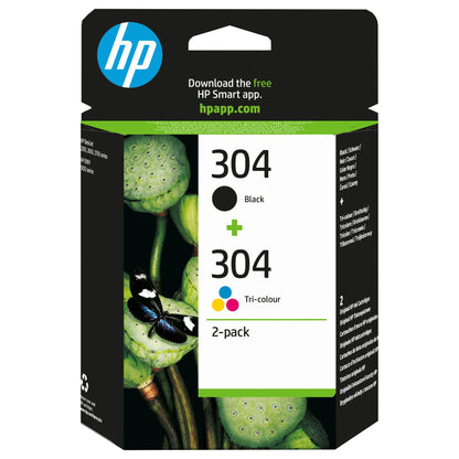 HP - Multipack - 3JB05AE - No.304 - bk 4ml / c/m/y 2ml