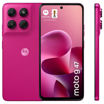 Motorola Moto G47 8RAM 128GB fuchsia red